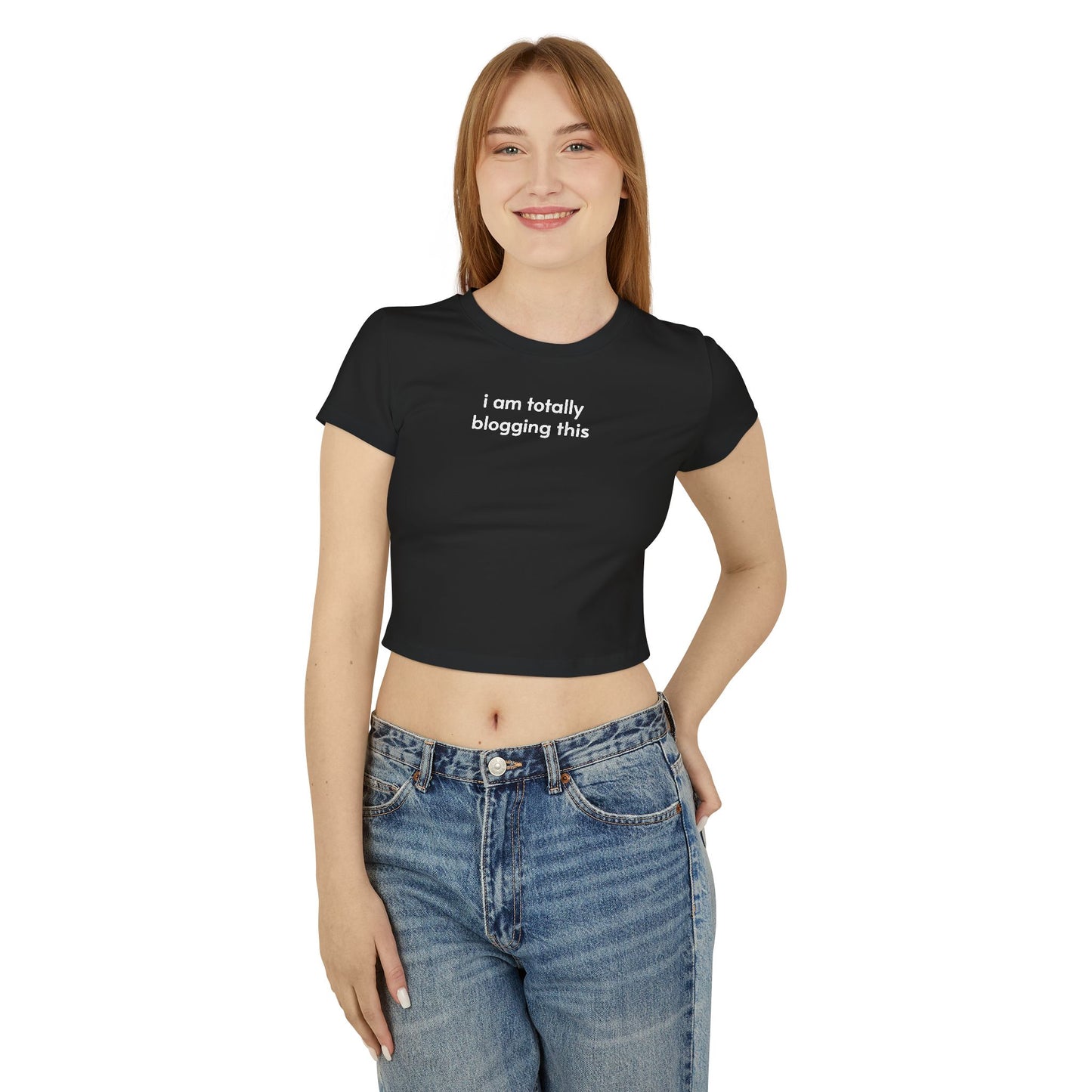 "blogging this" baby tee