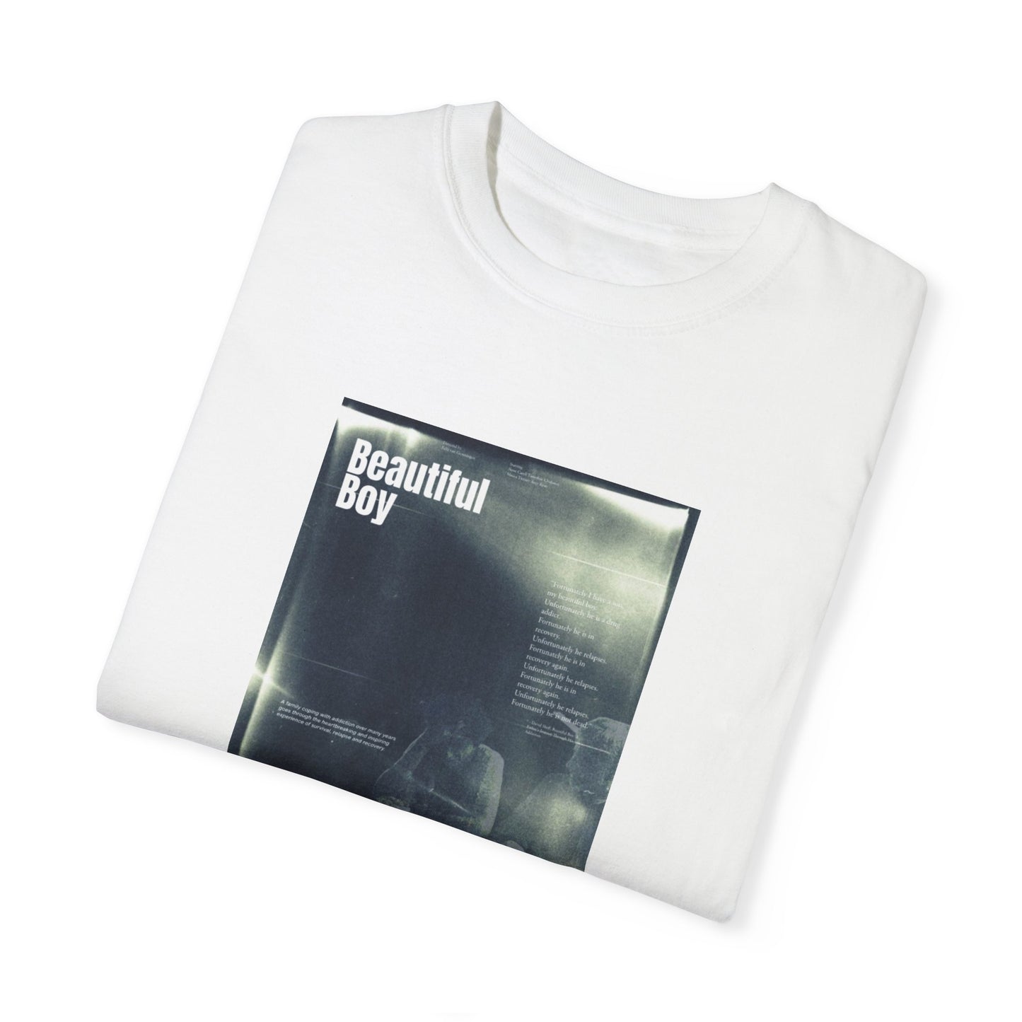 "beautiful boy" graphic tee