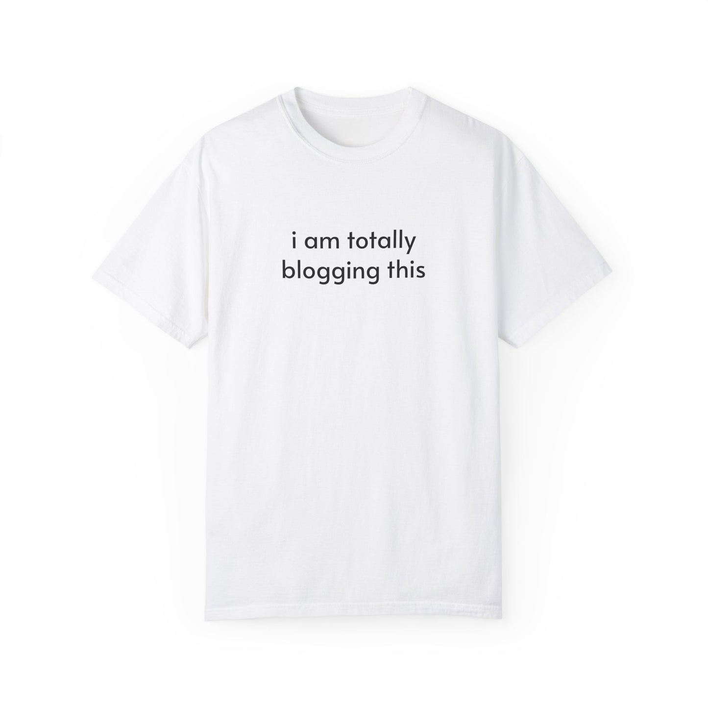 "blogging this" tee