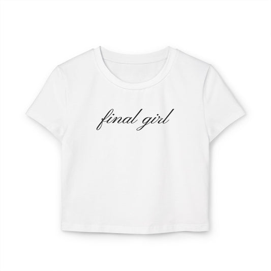"final girl" baby tee