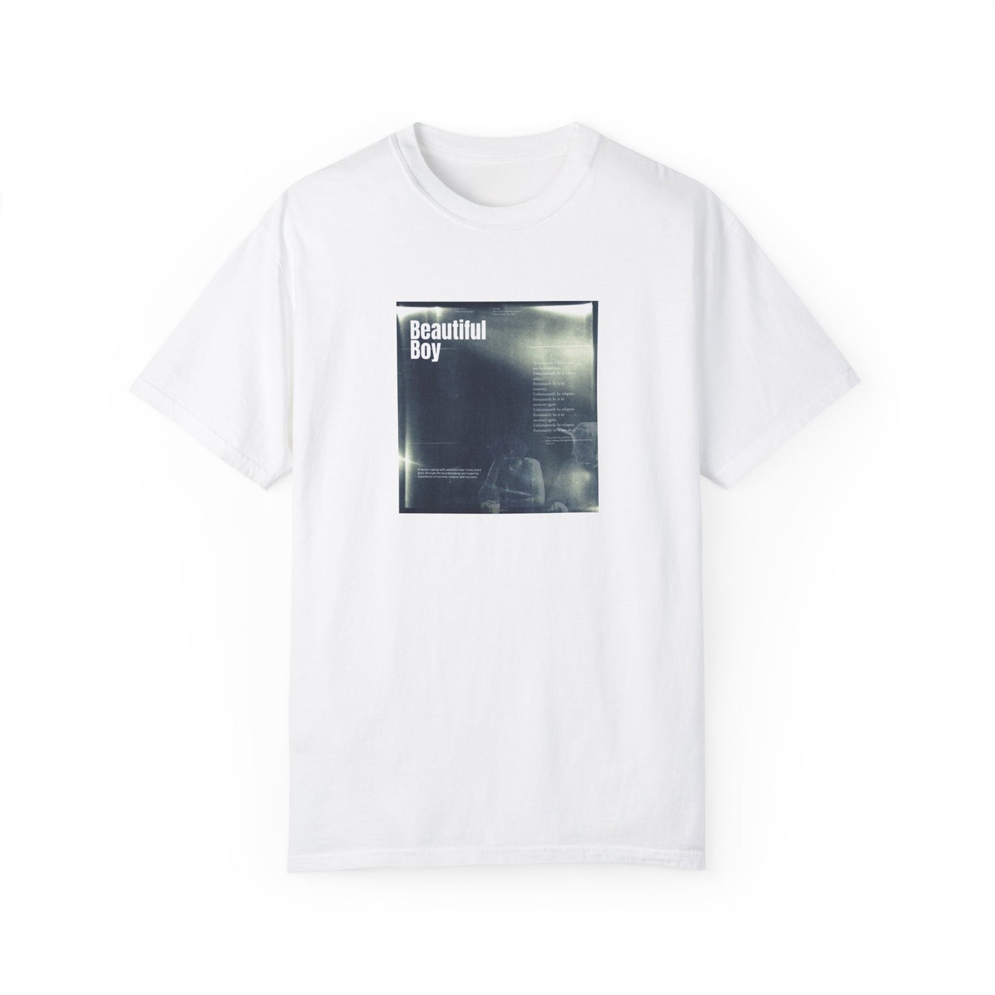 "beautiful boy" graphic tee